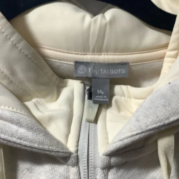 Talbots Off-White Zip-Up Jacket - Picture 2 of 7